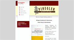 Desktop Screenshot of pineglenpublishing.com